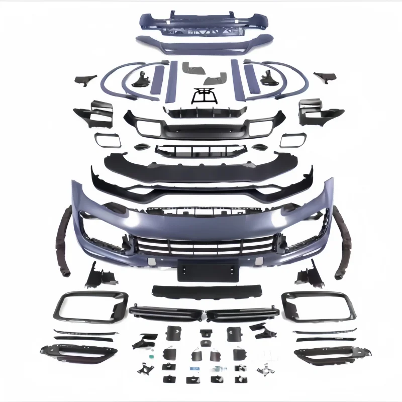 

newestSuitable for Porsche Cayenne Turbo with Large Body Kit GT Front and Rear Fender Bumpers Coupe Rear Wing and Techart Modifi