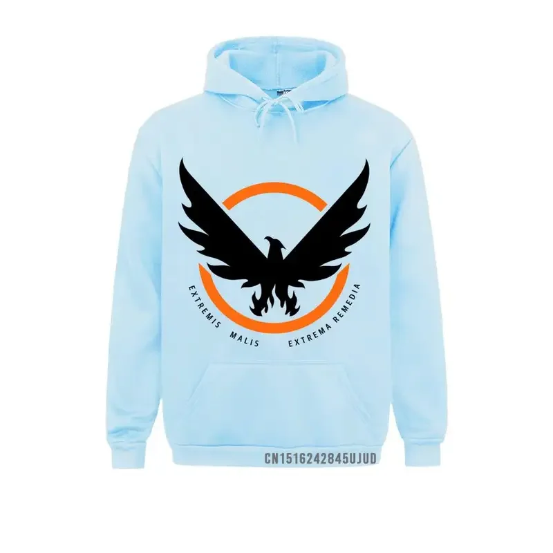 Tom Clancy The Division Sweatshirt The Division 2 SHD Logo Hoodie Long Sleeve Cute Pullover Basic Sportswear