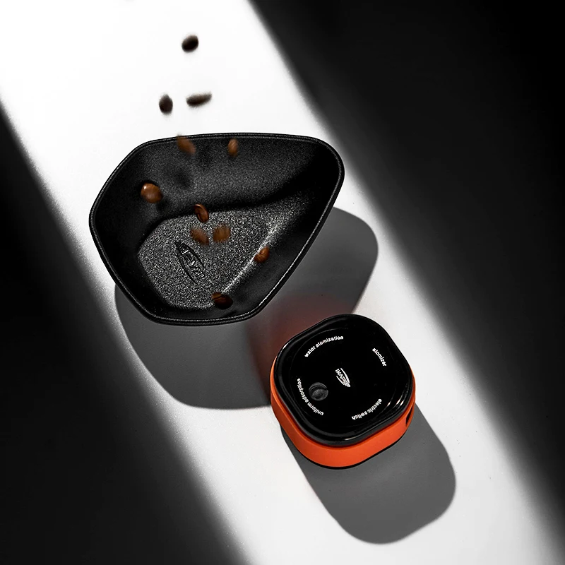 

IKAPE Coffee Bean Weighing Tray&Coffee Bean Atomizer Set,Espresso Machine Accessories,Coffee Brewing Tool, Coffee Lover Gift