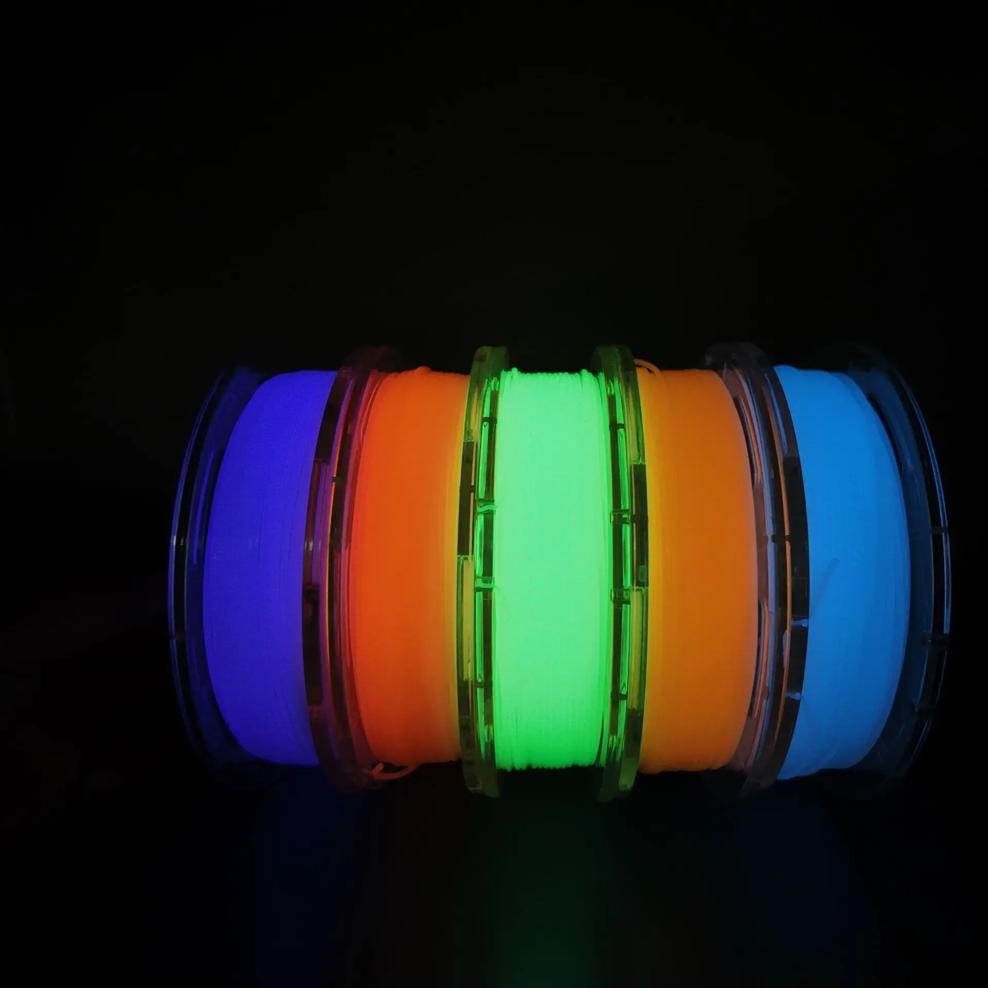 Luminous Filament PLA 3D Printing Consumables Compatible with Tuozhu Innovative FDM Printer 1kg Multi-color Optional 1.75mm