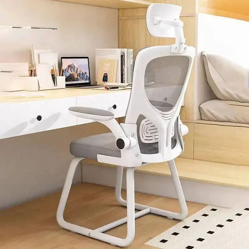 De Ergonomic Pillow Office Chair Wheels Extension Sillas Glides Swivel Office Chair Arm Rest Pads Oficina Cushion Furnitures