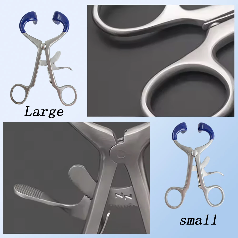 

Dental Mouth Retractor Stainless Steel Molt Gag for Orthodontic Oral Surgery Tooth Extraction Surgical Opener Tool Set