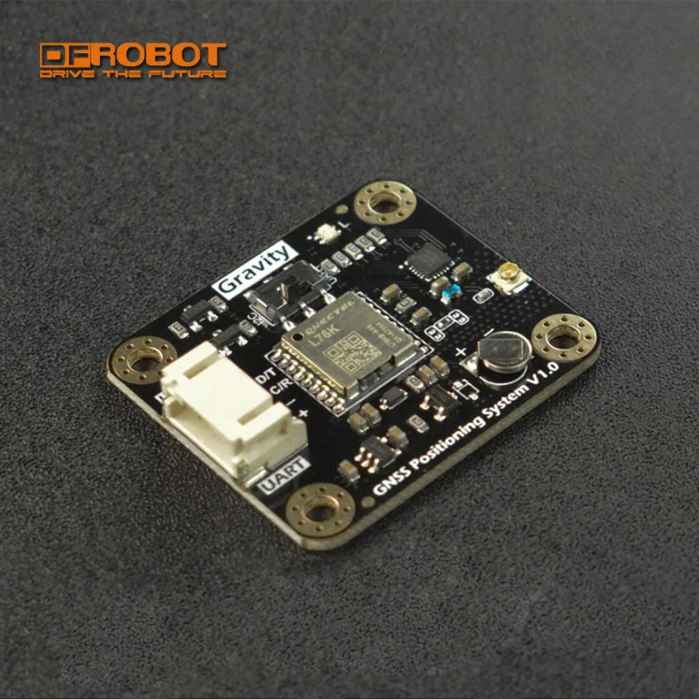 DFRobot Gravity GNSS Timing Positioning Module I2C UART support BeiDou GPS GLONASS system compatible Arduino ESP32 Raspberry Pi