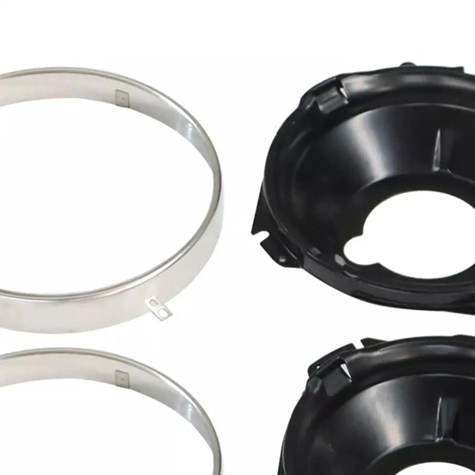 

28x Headlamp Retaining Rings Mounting Bucket Kit Mount Hardware Auto Assembly