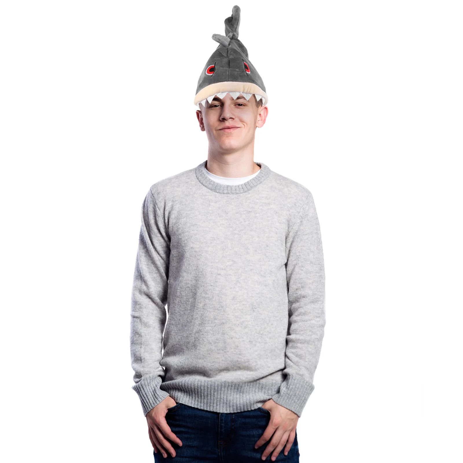 Cappello da squalo elettrico premium con 72 brani, divertente design in movimento per bambini, regalo di compleanno, festa di carnevale, spettacolo teatrale, animale