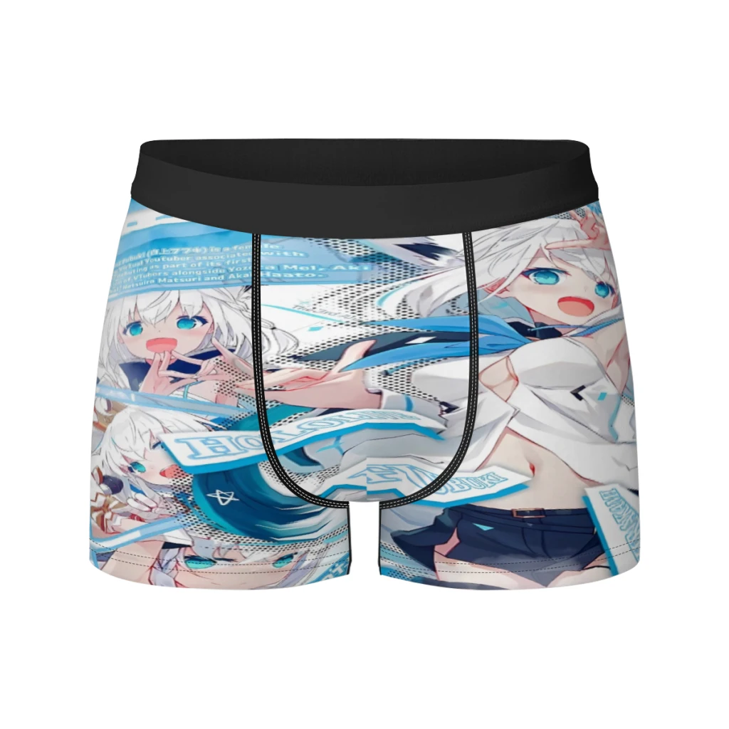 

Anime Hololive Kawaii Breathable milk Silk Boyshorts Elastic Men's Underwear 3D Boxer Shorts Boxer Briefs