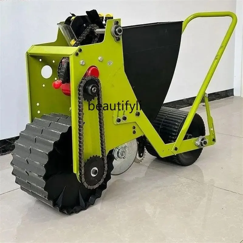 A55 New garlic precision seeder, small hand-push planting, manual sowing agricultural artifact