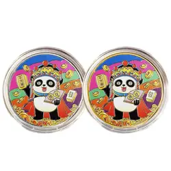 Animal Coin Fortune Commemorative Coin Panda Commemorative Coin Animal Good Fortune Souvenirs Coin For Panda Enthusiast