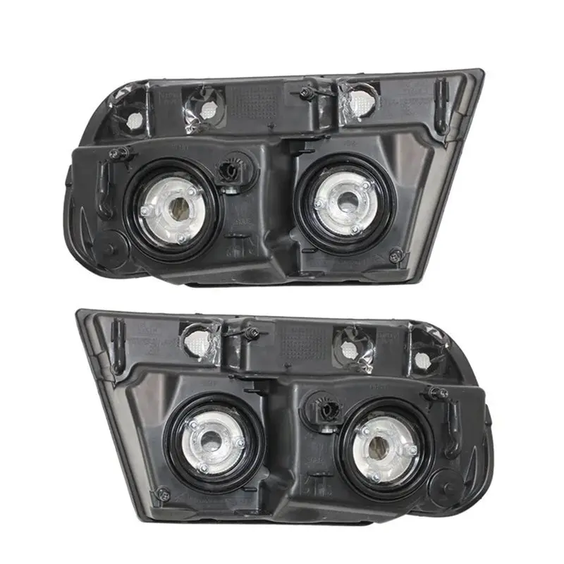 NEW-1Pair Front Bumper Headlight Lamp Semi-Assembly For Jeep Grand Cherokee 1999-2004 Front Headlamp Lighting