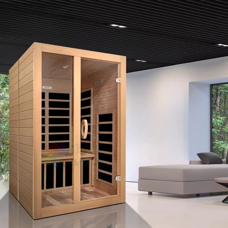Intelligent sauna room fumigation box sweat bed graphene carbon crystal mobile far sweat room