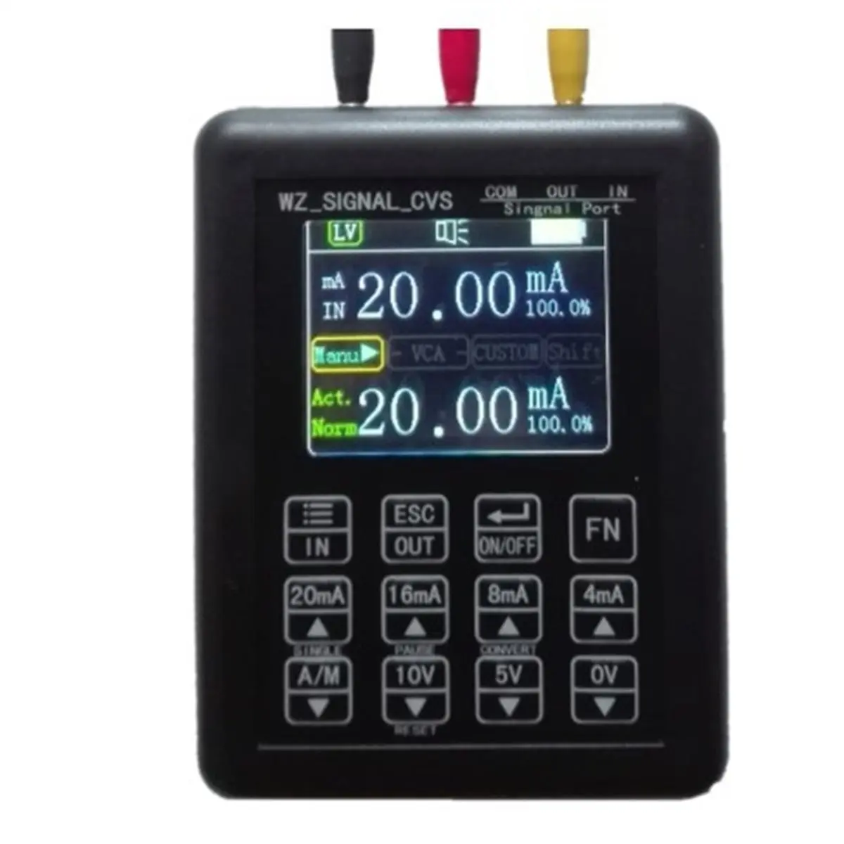 THANKSGIVING DAY 4-20mA 0-10V Signal Generator Process Controlling Signal Calibrator Current Source 0-24mA 0-5V Simulator - view 4