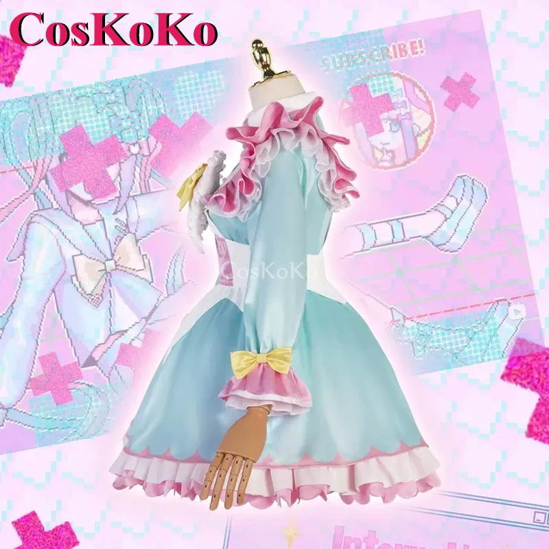 CosKoKo KAngel Cosplay Game NEEDY GIRL OVERDOSE Costume Dessert Paradise Maid Dress Women Halloween Party Role Play Clothing