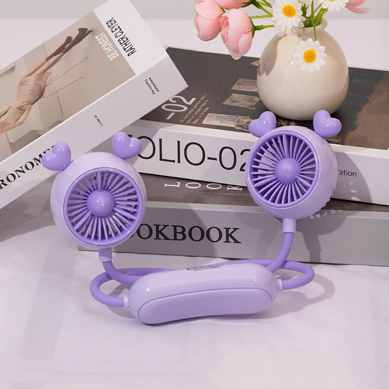 YS-2524-Skin - Friendly Neck Fan - Safe Material, Comfortable to Wear for Extended Periods