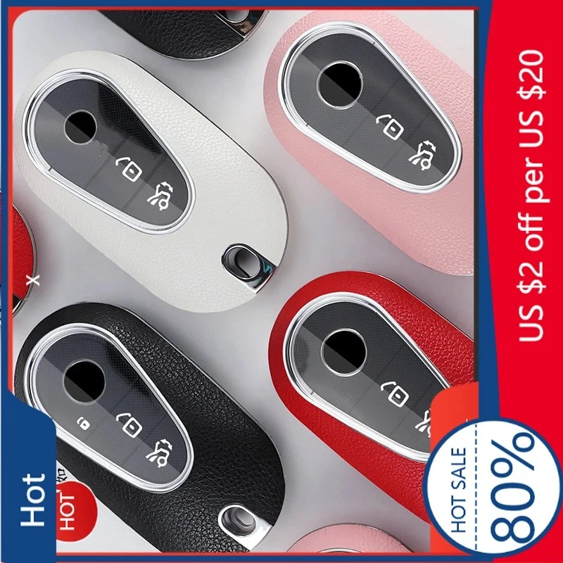 

Для MERCEDES-BENZ 2026 Горячая автомобильная наклейка 1 шт. ПК + кожаный чехол для ключа автомобиля, чехол для ключа для Mercedes Benz 2021 C Class S Class W223 S3