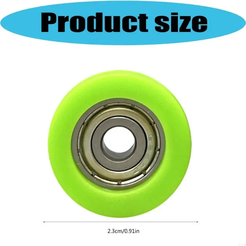 16Pcs/Pack Low Noise Sliding Door Rollers With Rustproof Design For Long Lastingly Performances On Rails and Track M4YD - view 5