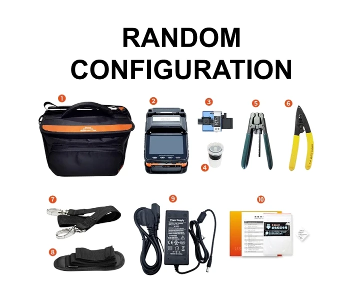 Signal Fire AI-5 Splicer 4 Motoren Core Alignment Optical Fiber Fusion Splicer