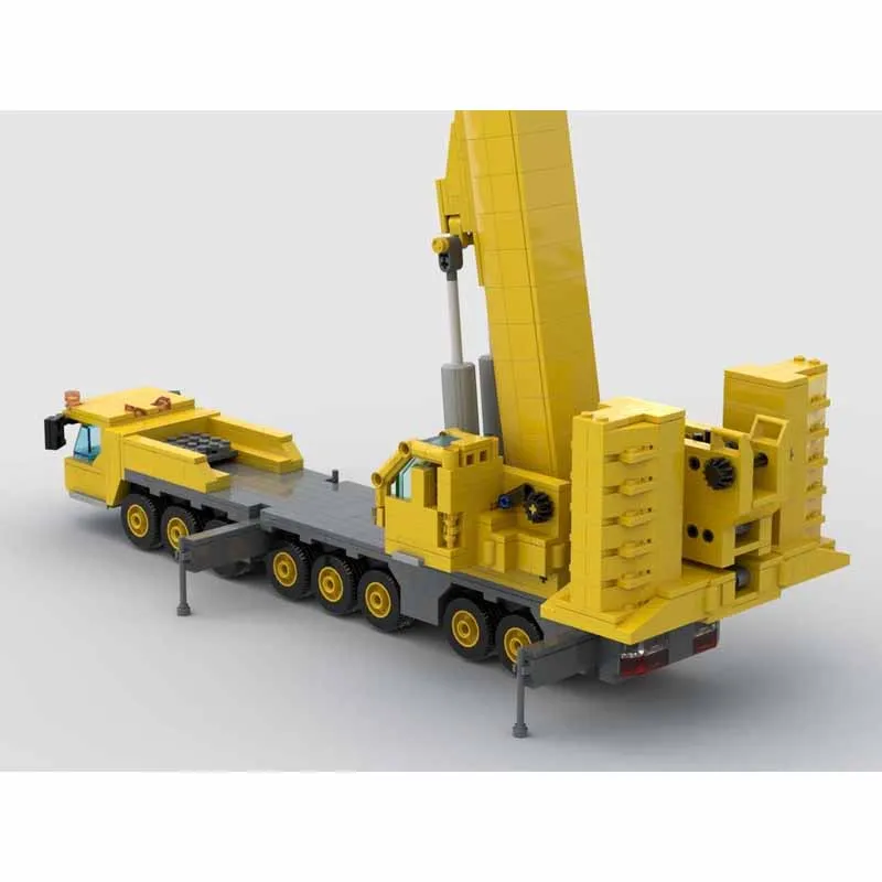 

Mobile Construction Crane for Urban Construction Building Block Toys Kids Birthday Gifts Christmas Gifts MOC-183559