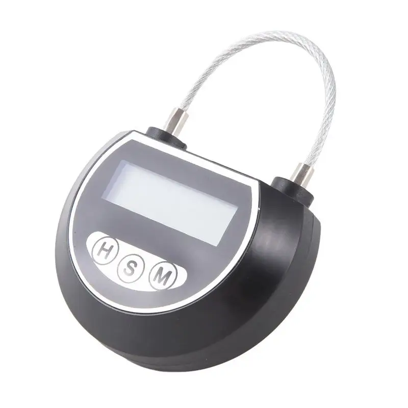 【USB-C Cable】5X Electronic Time Lock Timer Lock Container Multi Function Time Lock Bin For Black