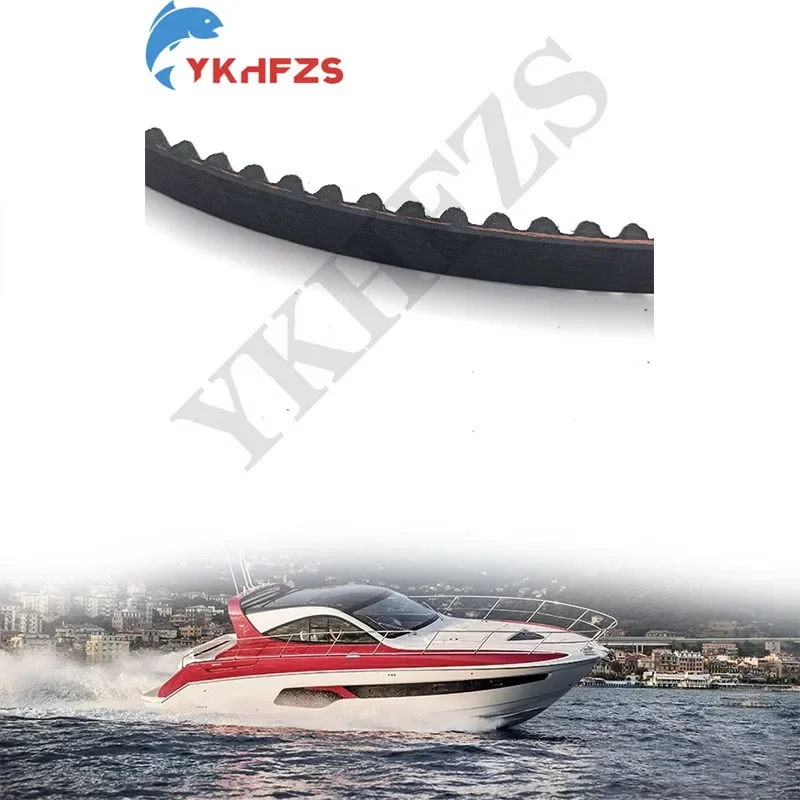 6GR-46241-00 Timing Belt For Yamaha Outboard Motor XTO 425HP V8  Models  6GR-W4624-00 Boat Accessories