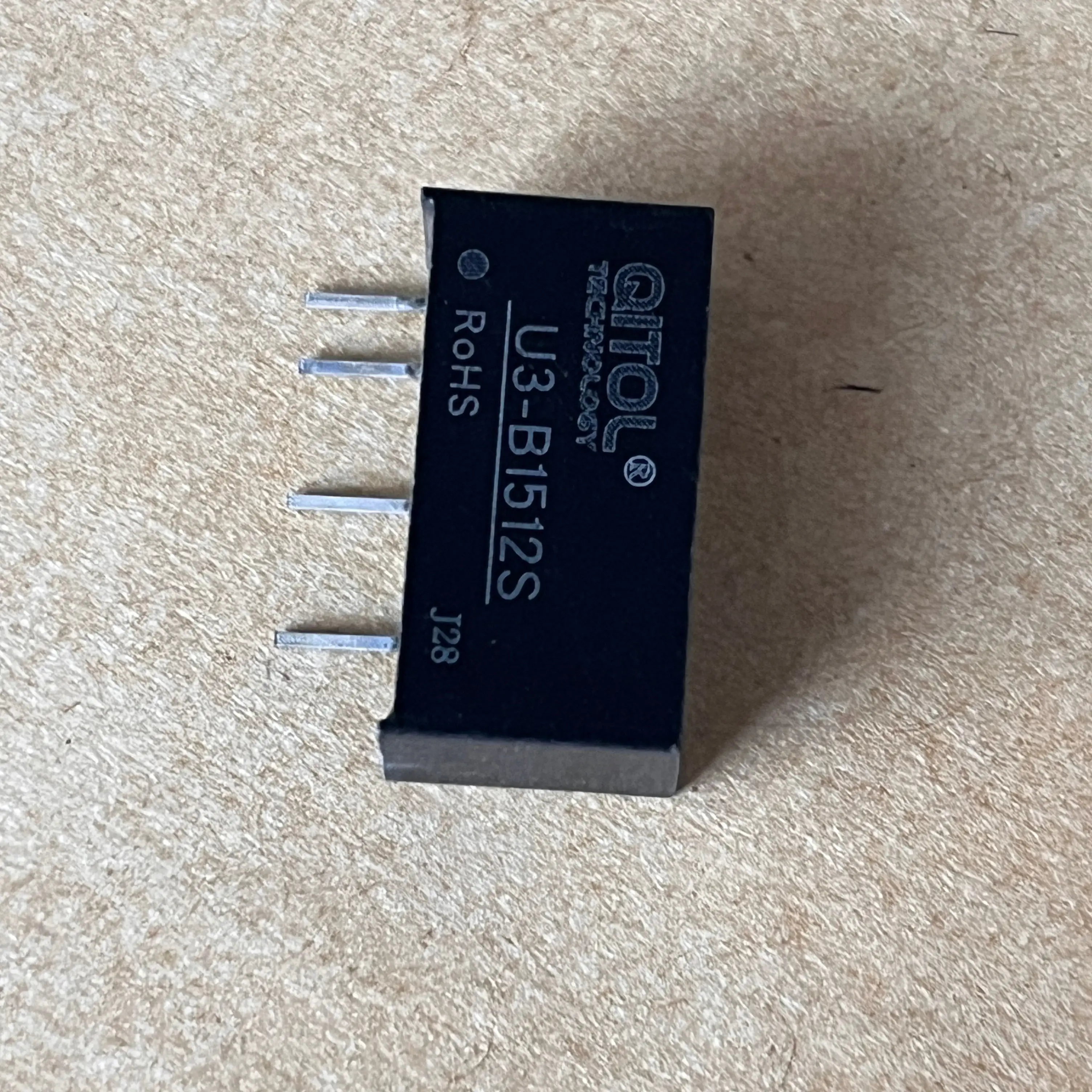 3W U3-B1512S B1512S-3WR3 DC-DC POWER CONVERTER Switching Step-Down 12VDC Miniature Disconnector Module Isolated DC-DC Power