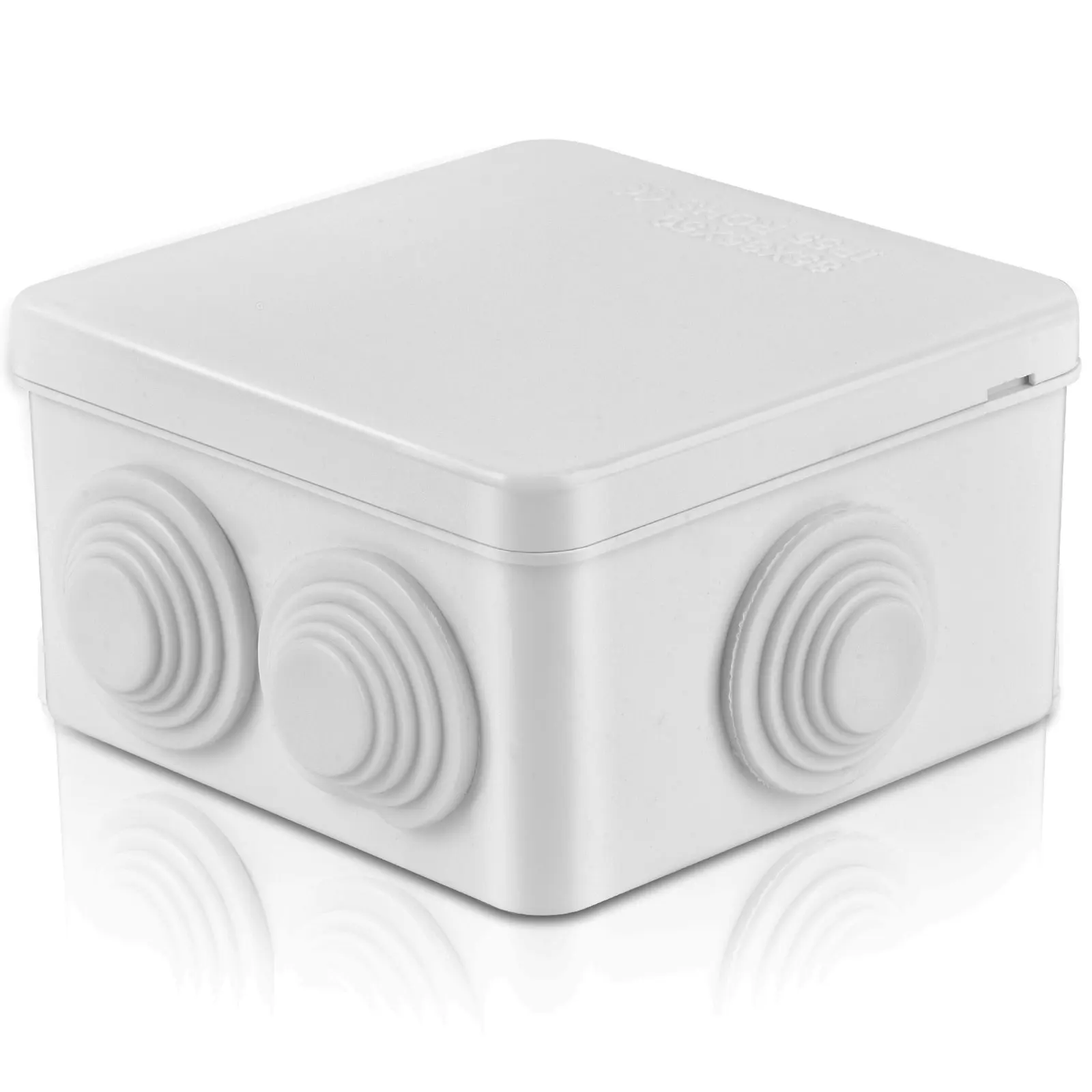 

IP55 Junction Box ABS Plastic Outdoor External Electric Enclosure Box Universal Weatherproof Surface Mounted CCTV Junction Boxes