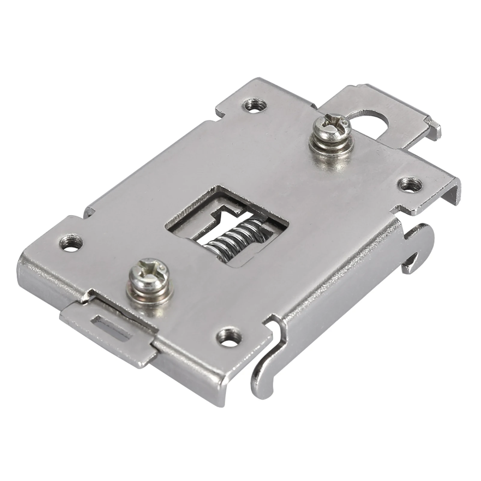 DIN Rail Mounting Clip  state relay clip 35MM DIN Rail Fixed  State Relay Clip Clamp With 2 Mounting Screws