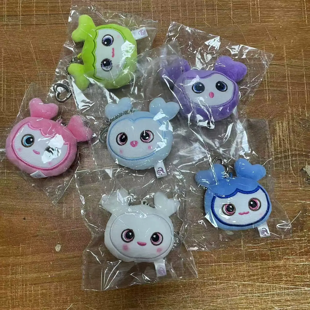 NEW Big Head Doll Pendant Plush Doll Keychain Pendant Cartoon Cute Style Doll School Bag Decoration Small Pendant Gift