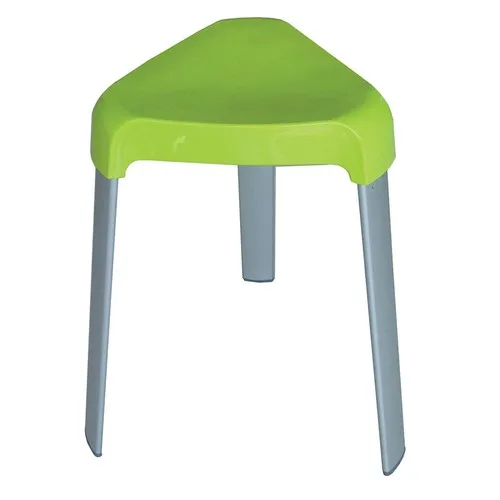 Primanova Aluminum Bathroom Stool Green M-KV17-05