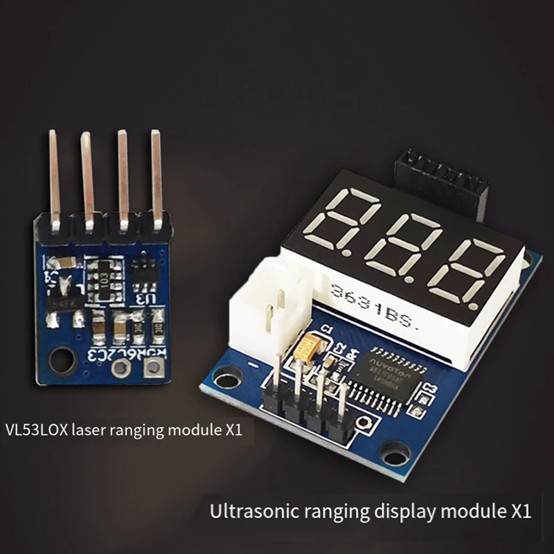 Лазерный дальномер VL53L0X, многофункциональный портативный сенсорный модуль Tof для измерения времени полета, простая установка