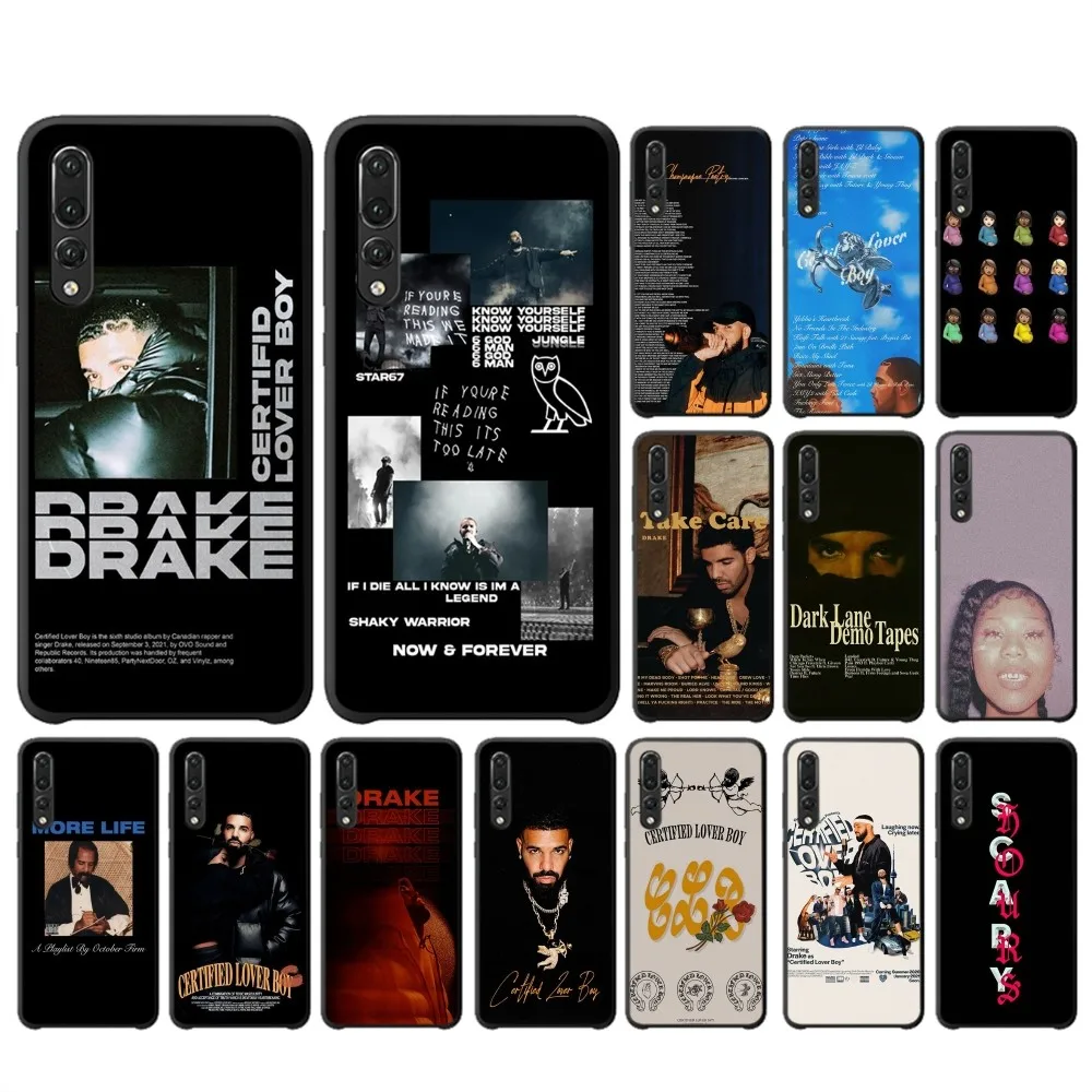 

Rapper D-Drake Phone Case For Huawei P 8 9 10 20 30 40 50 Pro Lite Psmart Honor 10 lite 70 Mate 20lite