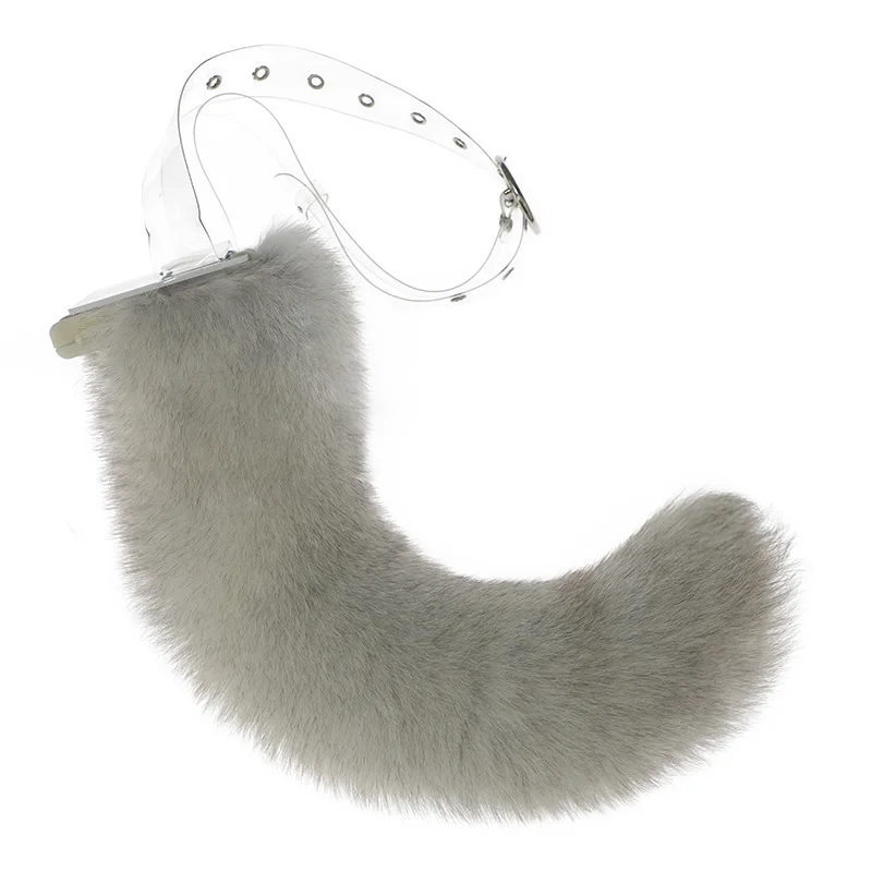 Hand-made Movable Tail Real Plush Fox Tail Cosplay Props Accessories Electric Fox Tail