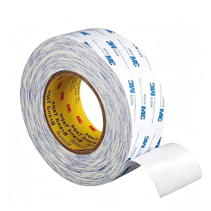 3M 9448A Double Sided Tape Strong Adhesion Ultra Thin Heat Resistant Translucent Residue Free Easy to Peel Off Office Supplies view 6