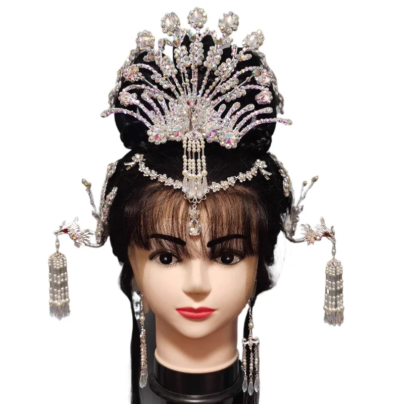 ZOCO أوبرا رئيس الإضاءة بكين يوي هوانغمي الكانتونية ووكو هينان أوبرا هوا دان تسينغ يي القبعات ملكة جمال الأوبرا الصينية