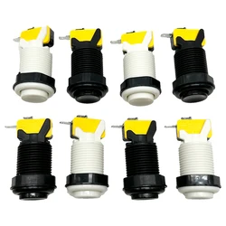8pcs / Lot 28mm high-quality American HAPP Push Buttons with Micro Switch DIY Kit Arcade Button Game Machine Parts