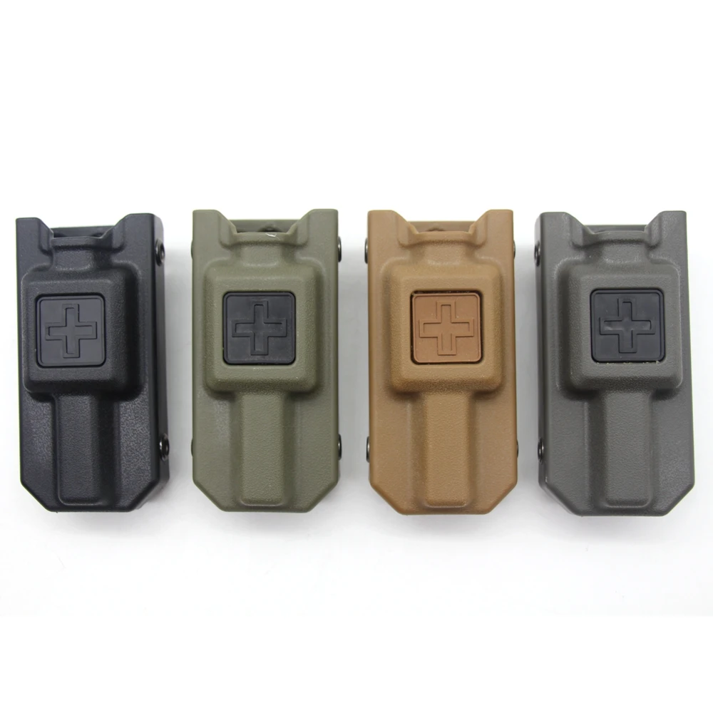 Tactical Tourniquet Storage Box Bag EDC MOLLE Medical Package Outdoor Emergency Tourniquetrats First Aid Survival Kit