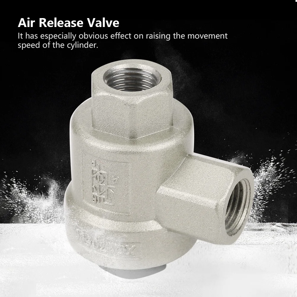 Air  Control Valve Valve Aluminum Alloy G1/4 Thread Connector Quick Exhaust Air  Control Valve Quick Exhaust Valve