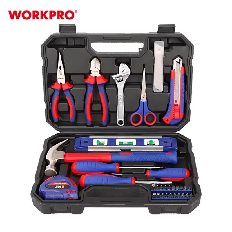 32pc Household Tool Kit Easy Carrying Box 32pc Home Tool Set Screwdriver Wrench Knife Pliers Daily Household Use