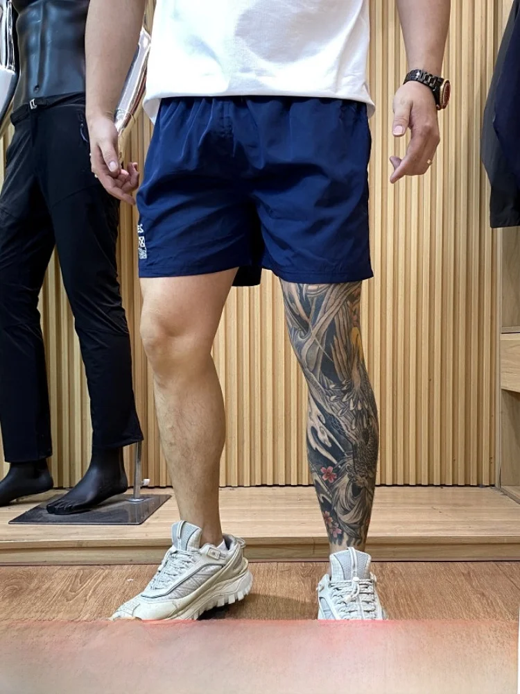 

Men's Outdoor Lightweight Breathable Shorts Quick Dry Mesh Summer Sports Shorts Trendy Polyester Fiber Standard Fit