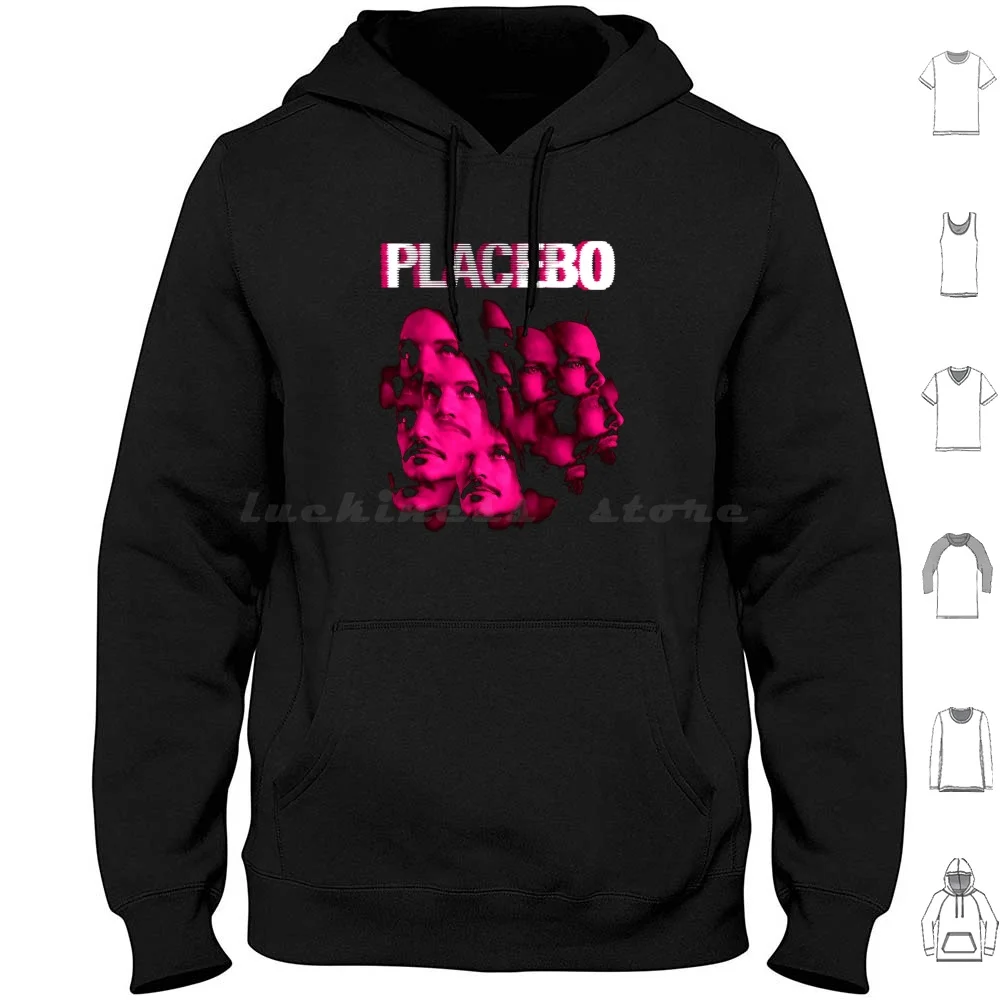 Vdne-- Las mejores sudaderas con capucha de manga larga 2020 Película Fan Art 2 Rbpartnerprogram Placebo Brian Molko Placebo Band Sleeping