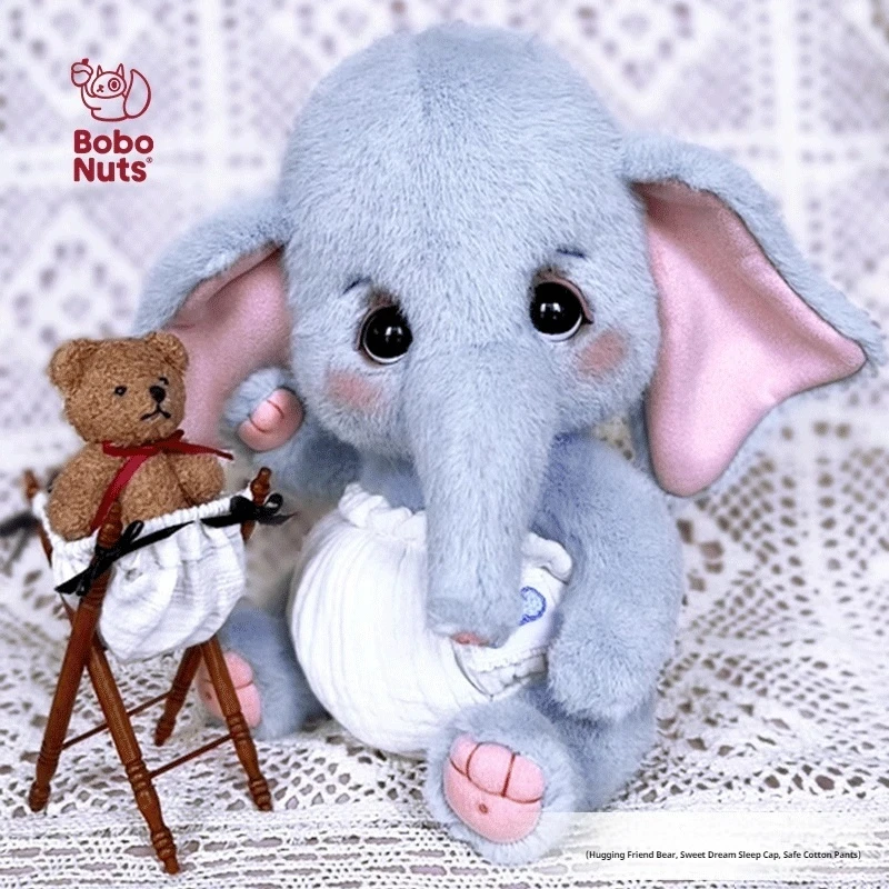 ديزني بوبونات روبي الفيل ألعاب من نسيج مخملي الراحة دمية النسيج الفن هدية عيد الحب للنساء دمى الحيوانات المحشوة