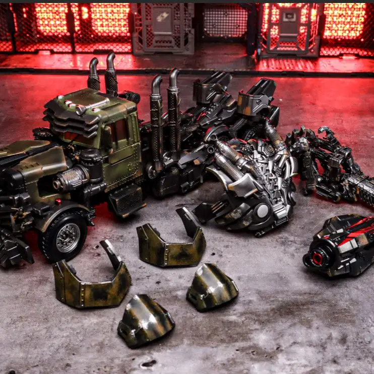 Disponibile - Transformers SG01 SG-01 Scourge Oversized Beast Wars Completamente Dipinto Effetto Invecchiato - Action Figure da Collezione per Ragazzi - Regalo