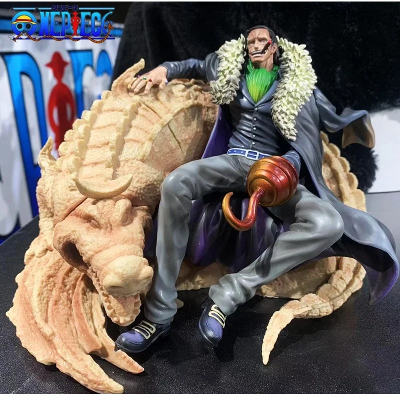 

17cm One Piece Sir Crocodile Anime Figure Mr.0 Figures Action Figurine Pvc Statue Collectible Model Decoration Toys Gift