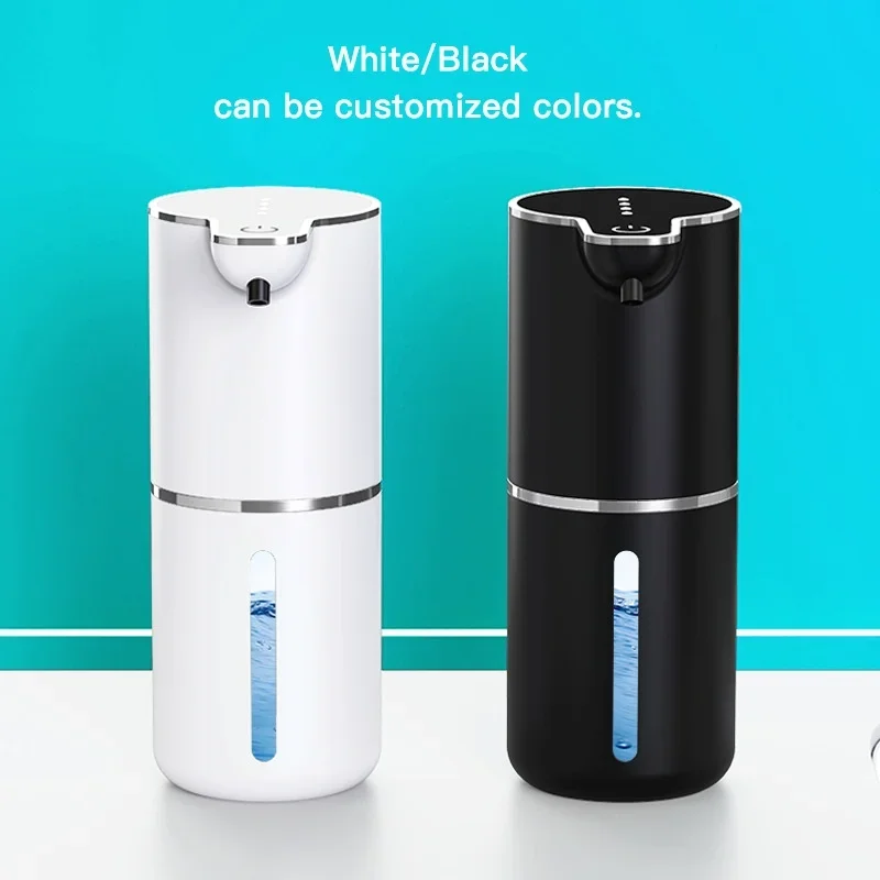 

4Levels Automatic Soap Dispenser Touchless Foaming Soap Dispenser 350ML USB Rechargeable Electric Adjustable Foam Soap Dispenser