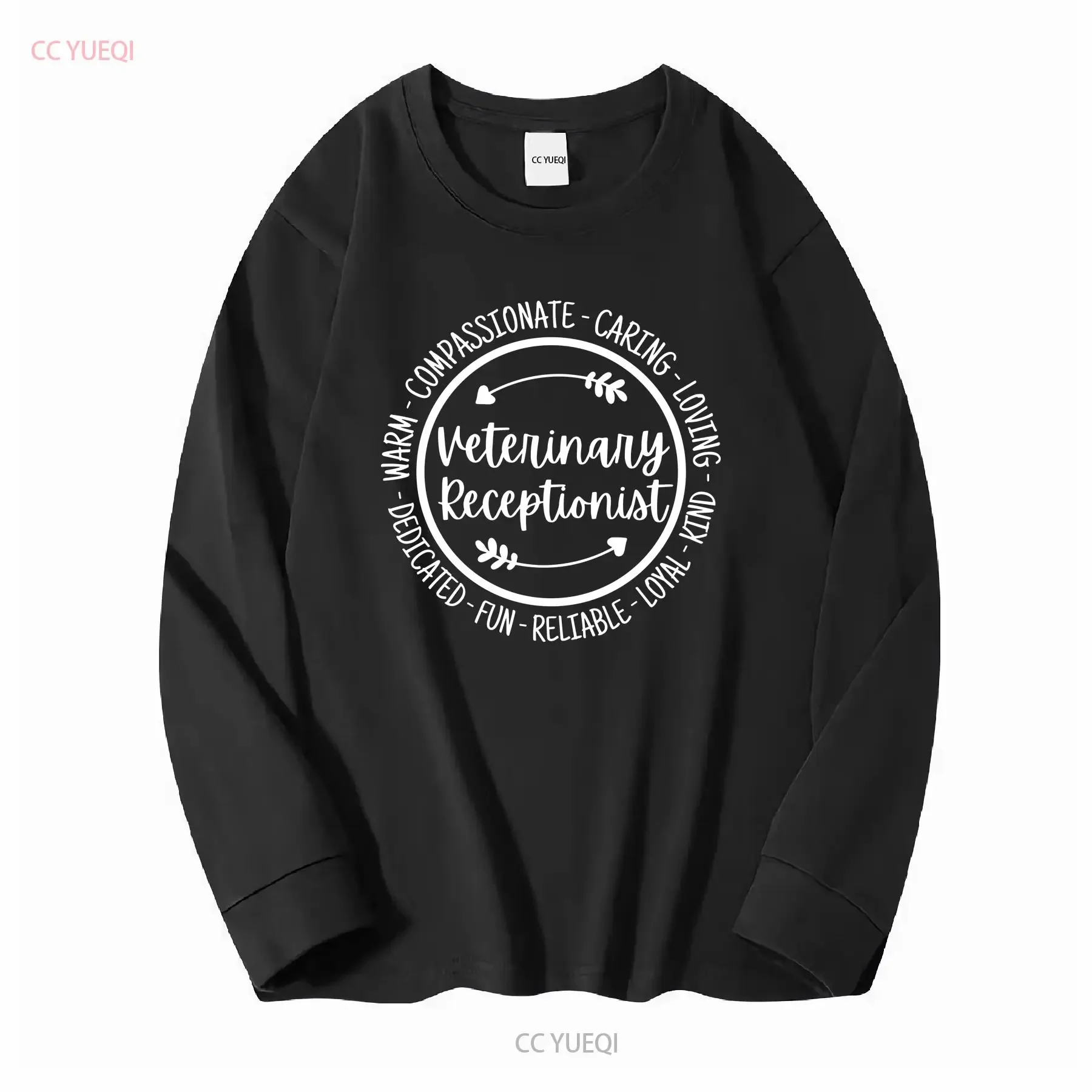 Veterinary ReceptionisT T Shirt Vet Front Office Appreciation Student AssistanT long or short sleeves vintage Washed