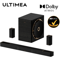 ULTIMEA 7.1.4 Surround Sound System TV Soundbar with Dolby Atmos&APP Control, Home Bluetooth Speaker with 10\