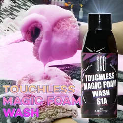 Pink Snow Foam Car Wash Soap, trabalha com cânones de espuma, armas de espuma ou lava balde, seguro para carros, caminhões, motocicletas, RV