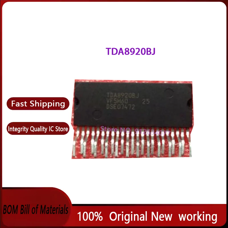 2PCS/LOT TDA8920BJ TDA8920 ZIP23 100% New Spot stock