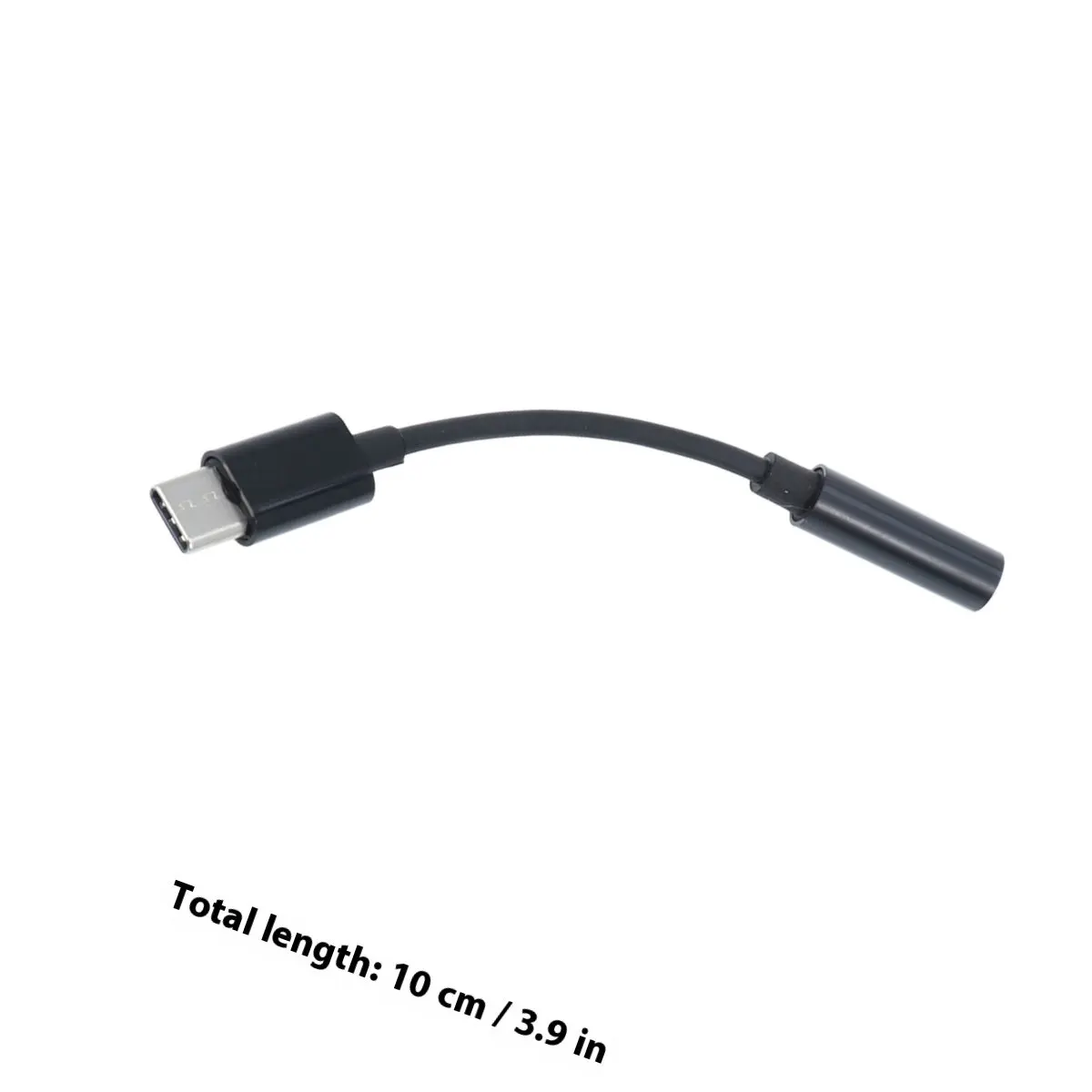 1Pcs Audio Adapter Cable Type-C to 3.5mm Earphone Converter USB 3.1 USB-C Male to Aux Audio Female Lightweight