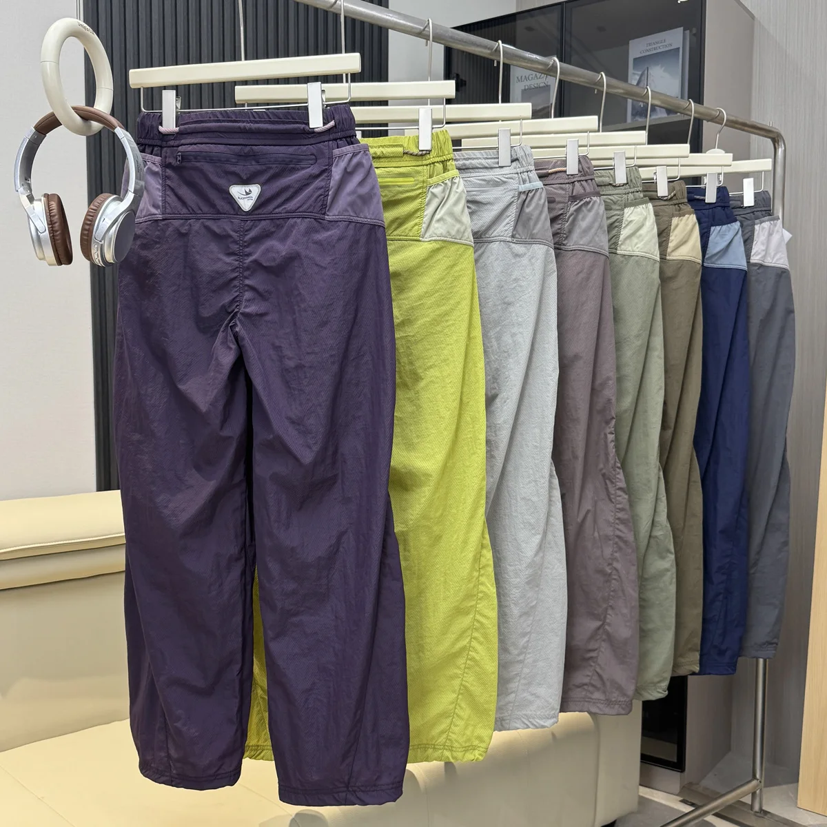 Outdoor Sports Casual Track Pants Men Women Lightweight Hiking Breathable Waterproof Quick Dry Loose Techwear Cargo Pant Trouser - Image 2