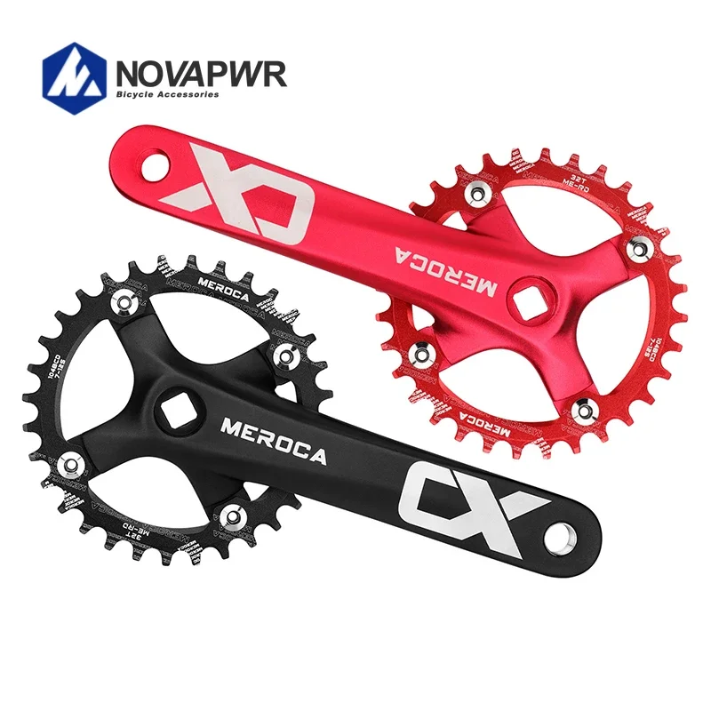 Aluminum Alloy Cheap Bicycle Chainwheels Set Cheap 104mm BCD Square MTB Mountain Bike Cranksets 32/34/36/38T